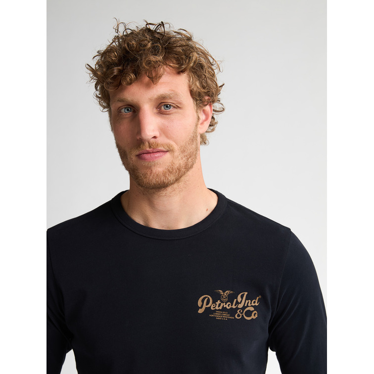 sweat-shirt homme  petrol industries men t-shirt ls classic print