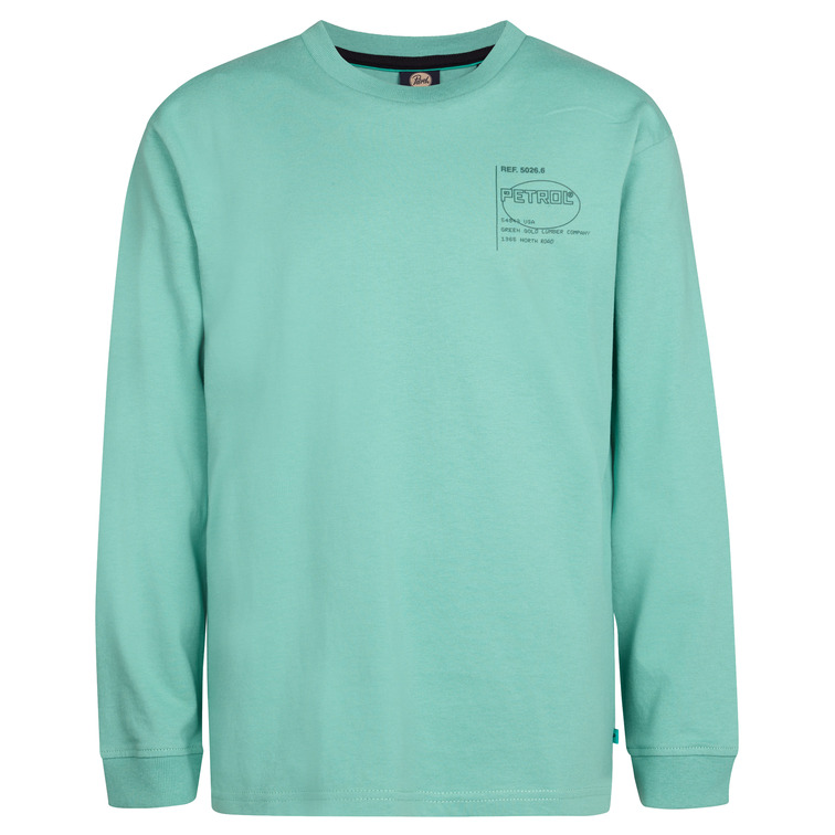 t-shirt garçon  petrol industries boys t-shirt ls classic print
