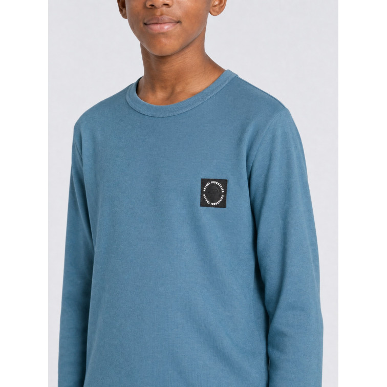 t-shirt garçon  petrol industries tee ls
