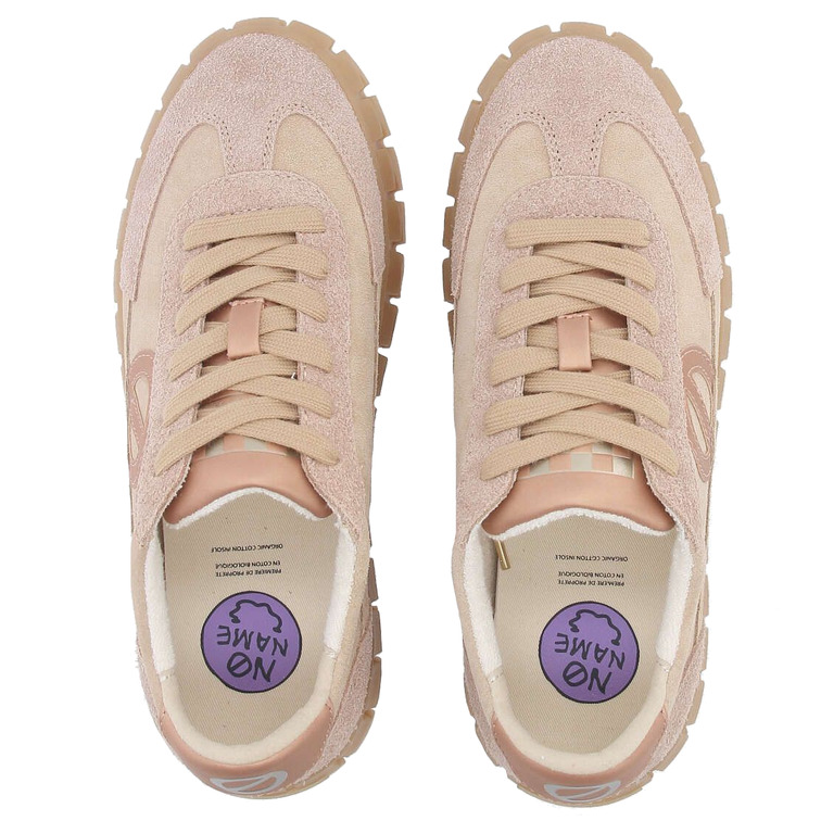 chaussure femme  noname play side w   suede/hairy/mill