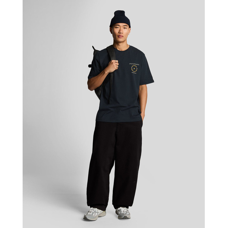 t-shirt homme  lyle & scott lyle athletic graphic t-shirt