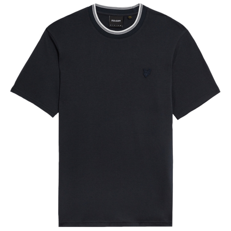 t-shirt homme  lyle & scott tipped superfine t-shirt