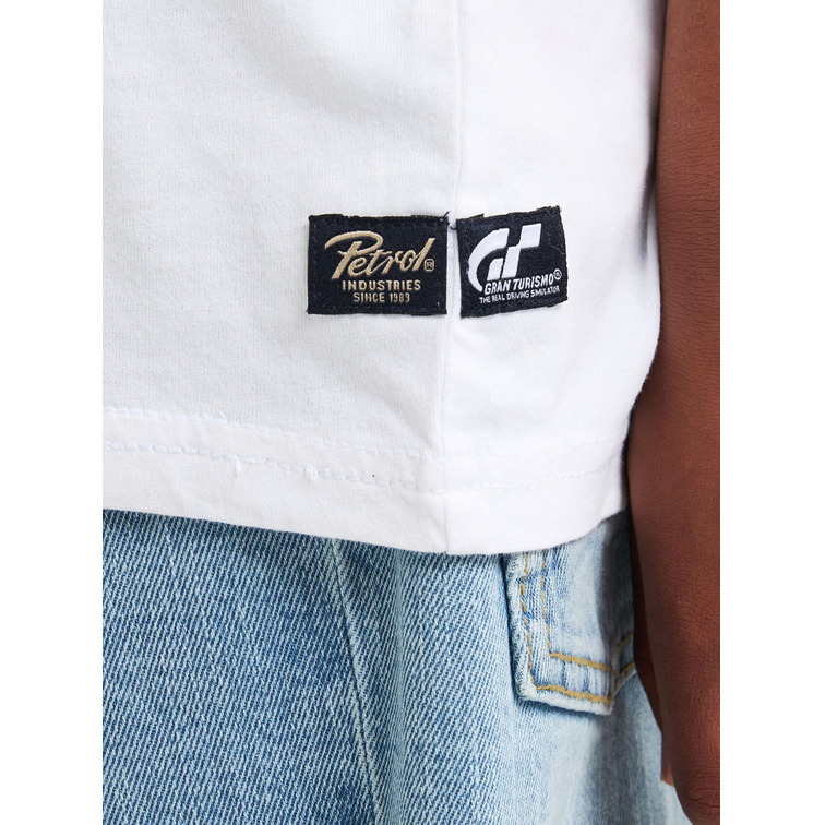 t-shirt garçon  petrol industries boys t-shirt ss classic print