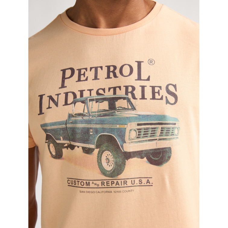 t-shirt homme  petrol industries men t-shirt ss photo print