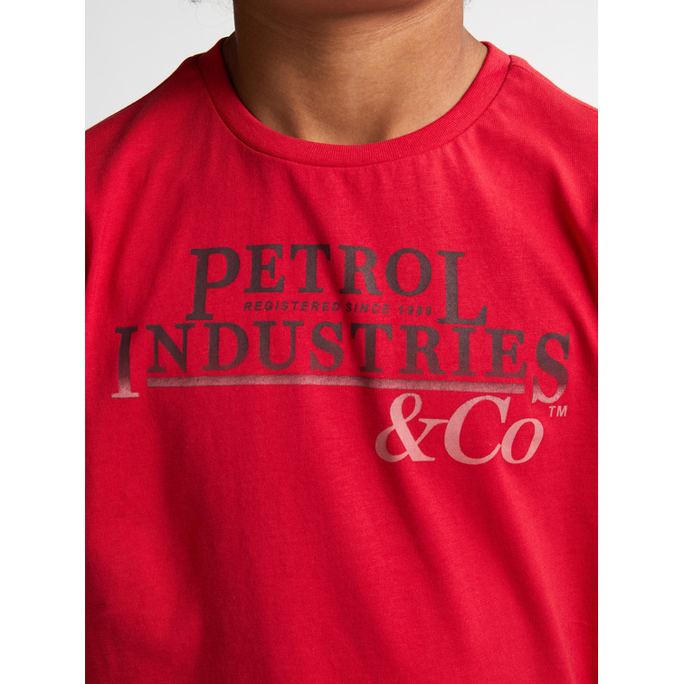 t-shirt garçon  petrol industries boys t-shirt ss classic print