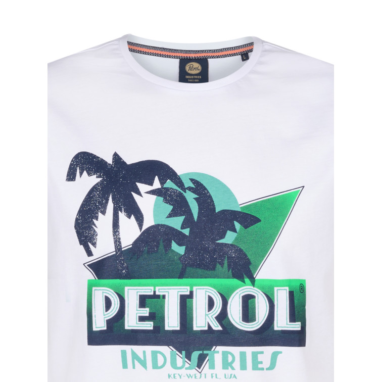 t-shirt homme  petrol industries men t-shirt ss classic print
