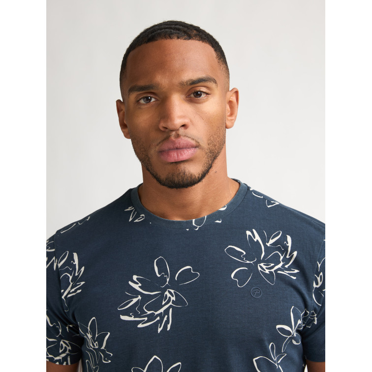 t-shirt homme  petrol industries men t-shirt ss aop