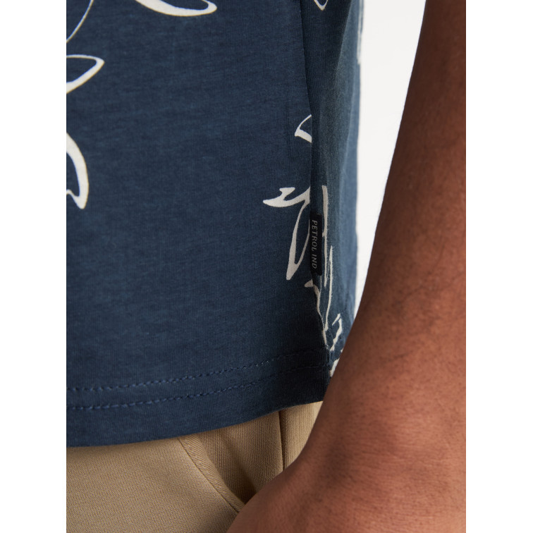 t-shirt homme  petrol industries men t-shirt ss aop