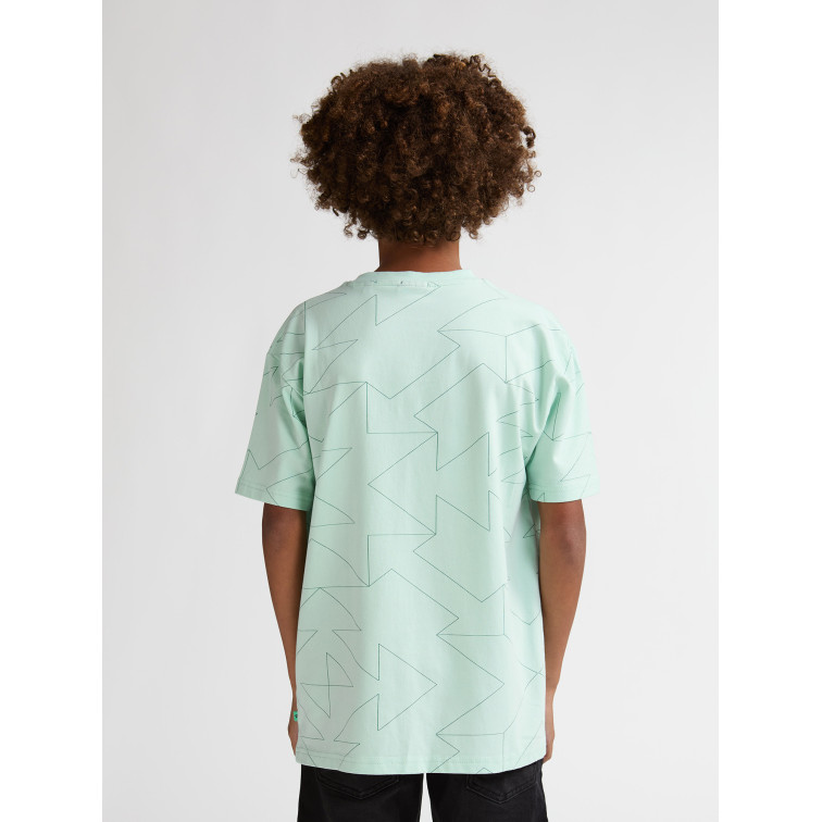 t-shirt garçon  petrol industries boys t-shirt ss aop