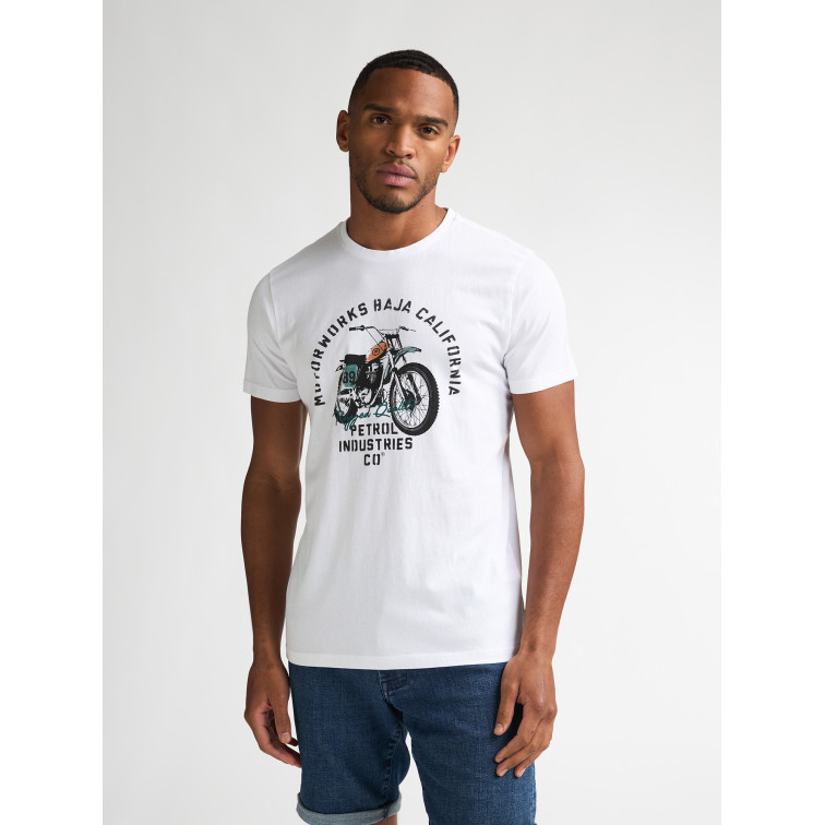 t-shirt homme  petrol industries men t-shirt ss classic print