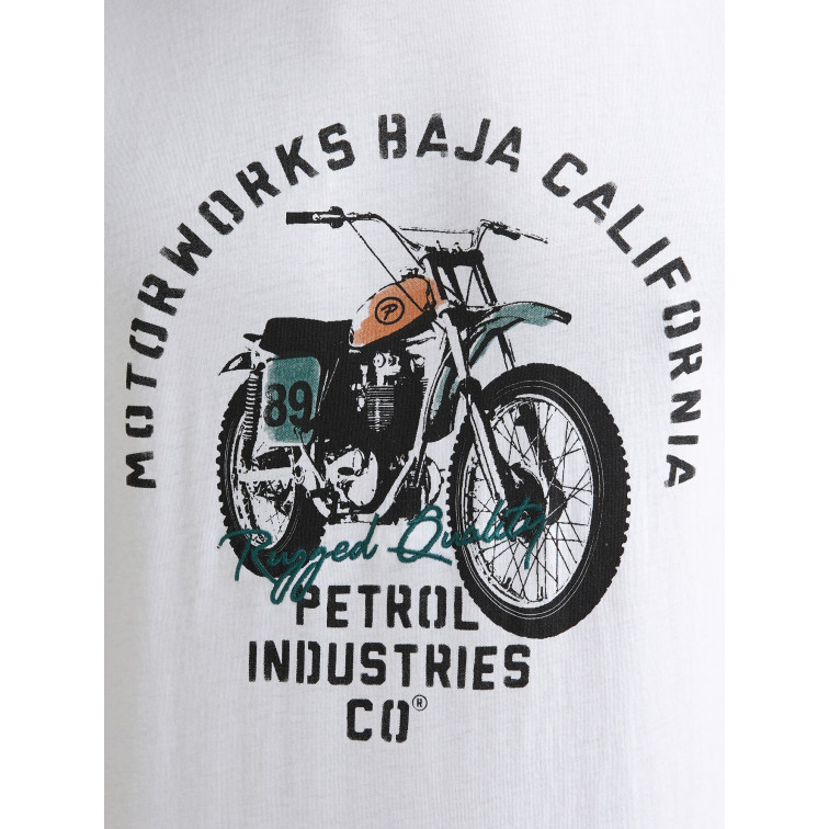 t-shirt homme  petrol industries men t-shirt ss classic print