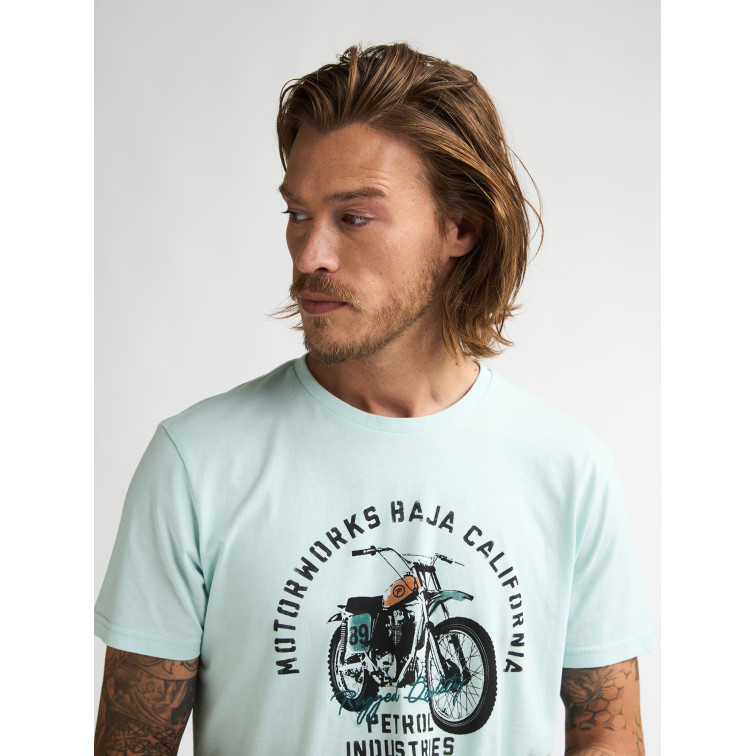 t-shirt homme  petrol industries men t-shirt ss classic print