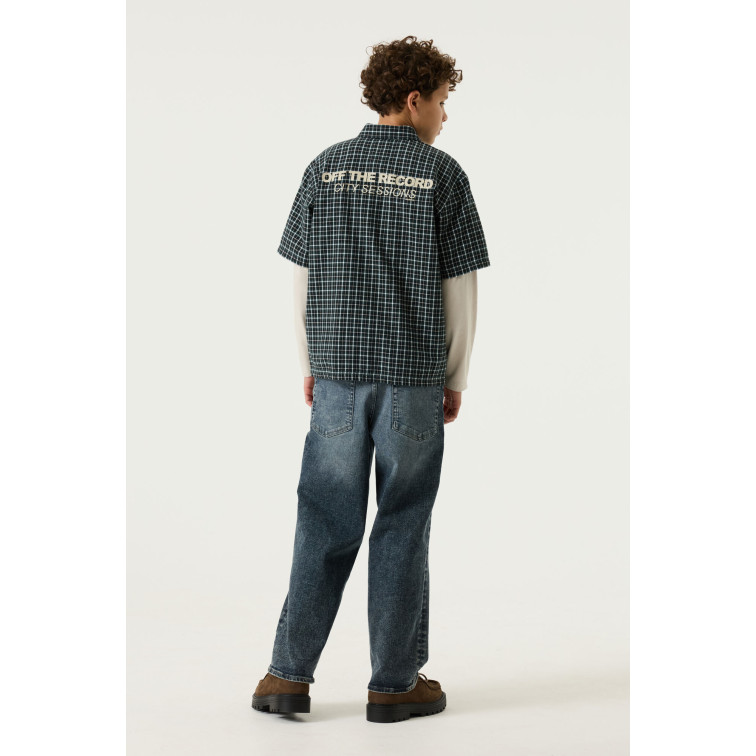 chemise garçon  garcia jeans shirt long sleeve