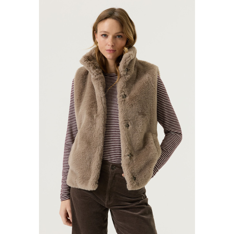 manteau femme  garcia jeans colbert + gilet