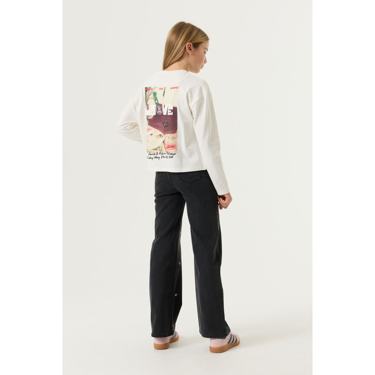 t-shirt fille  garcia jeans t-shirt long sleeve