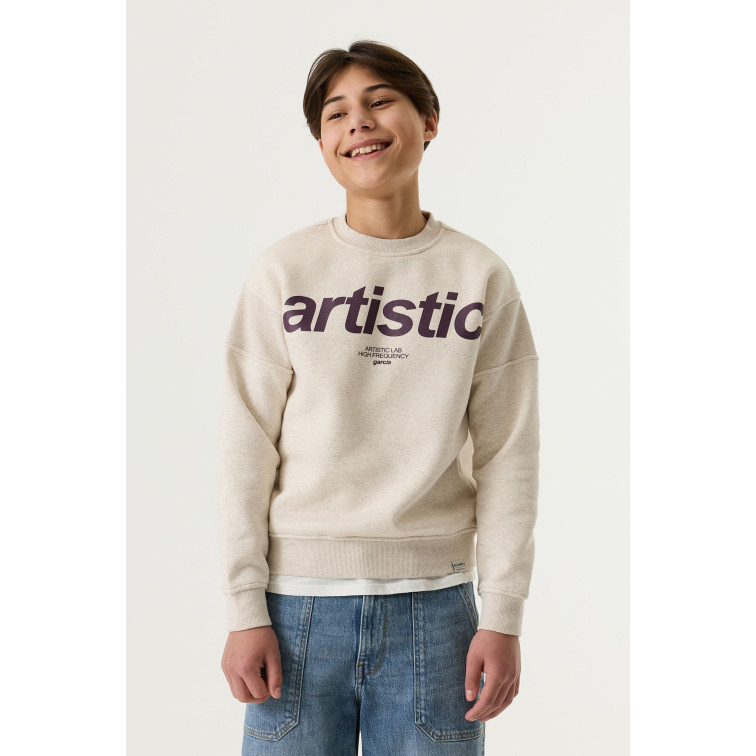 sweat-shirt garçon  garcia jeans sweater