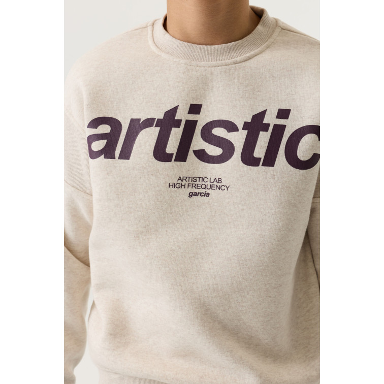 sweat-shirt garçon  garcia jeans sweater