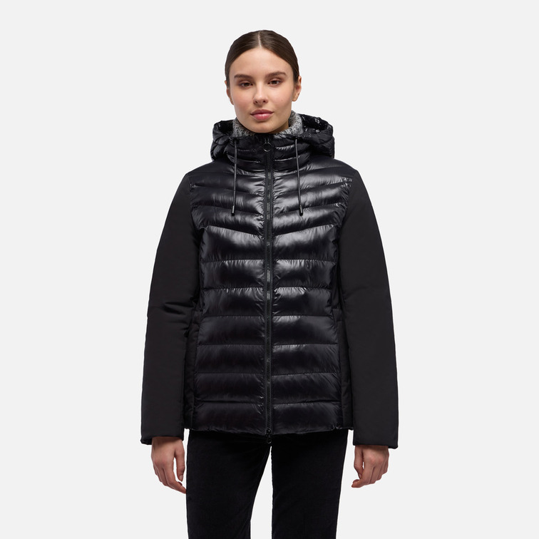 manteau femme  geox w spherica mid parka