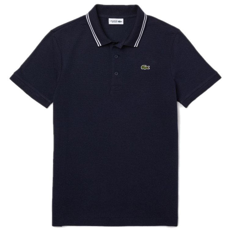 pôle homme  lacoste chemise col bord-cotes ma