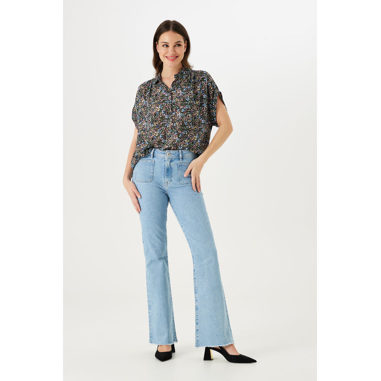 chemise femme  garcia c30035_ladies shirt ss