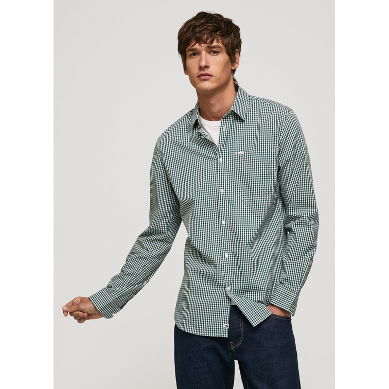 chemise homme  pepe jeans fletcher