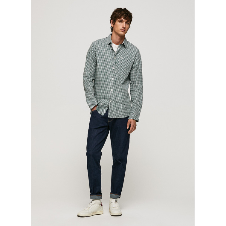 chemise homme  pepe jeans fletcher