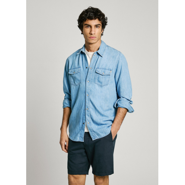 chemise homme  pepe jeans regular shirt