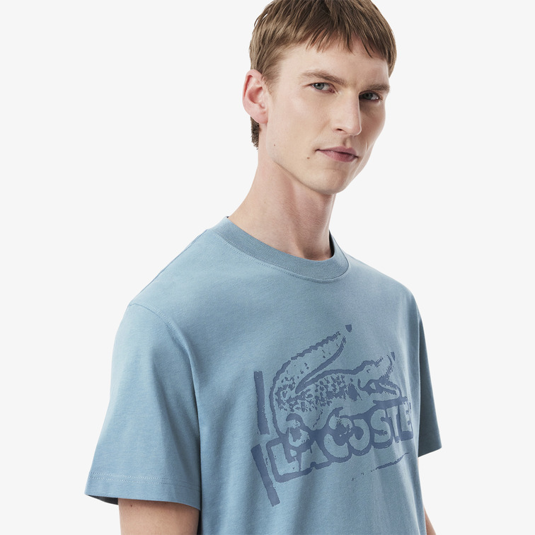 t-shirt homme  lacoste tee-shirt