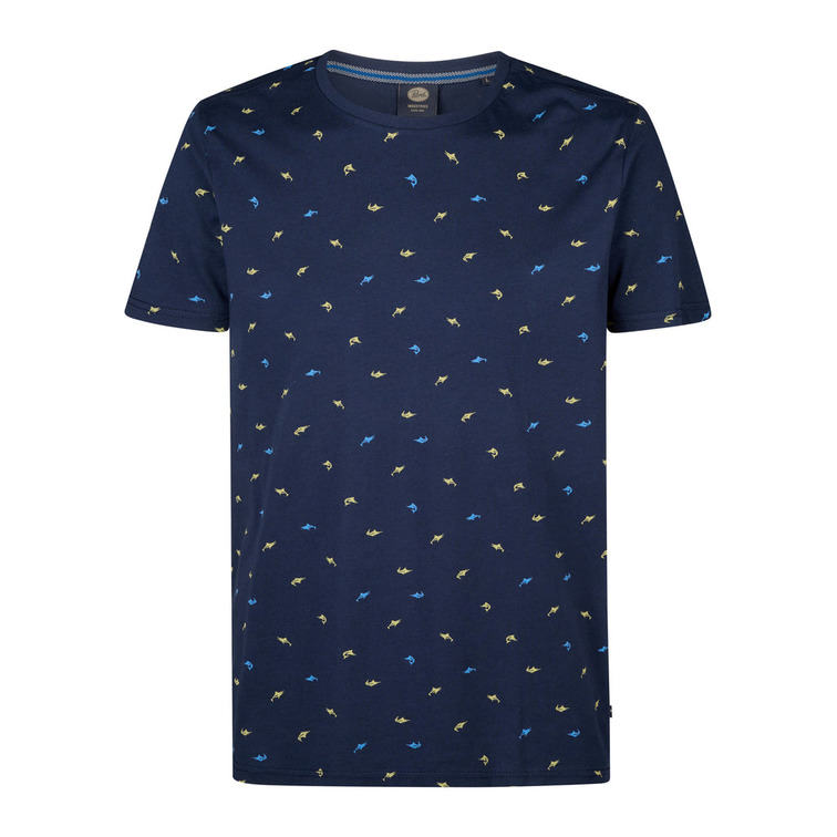 t-shirt homme  petrol industries men t-shirt ss aop