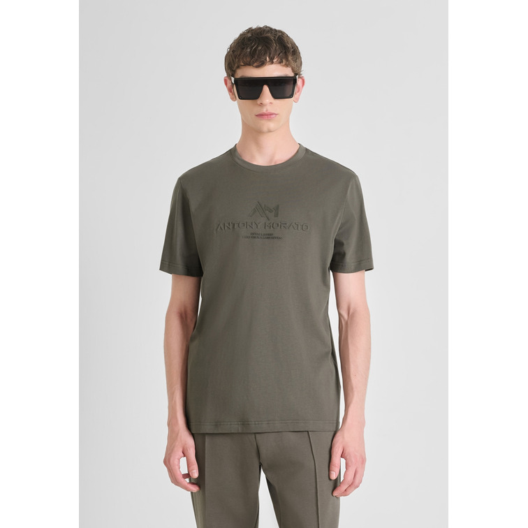 t-shirt homme  antony morato t-shirt regular fit in maillot