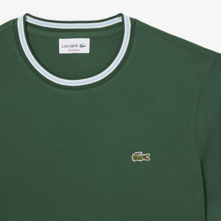 t-shirt homme  lacoste tee-shirt