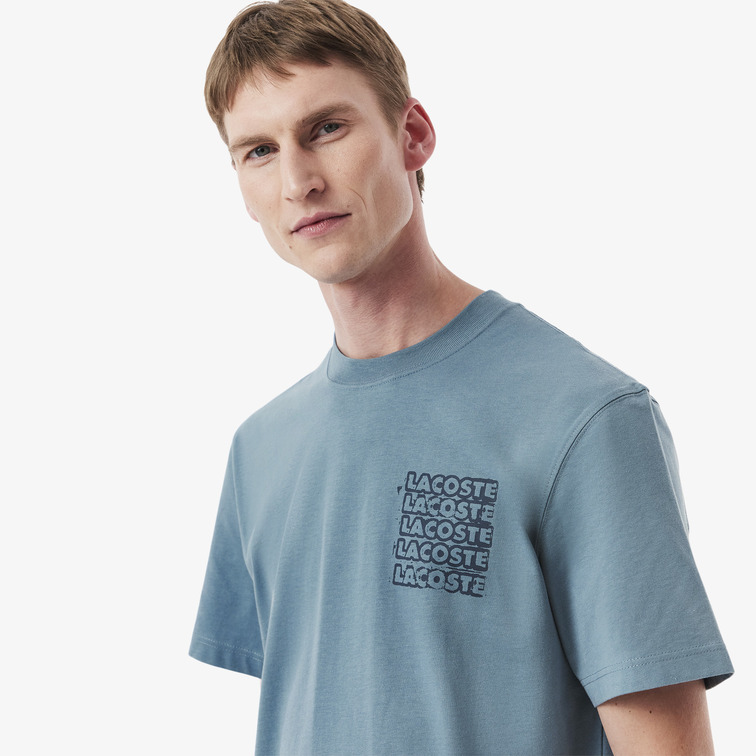 t-shirt homme  lacoste tee-shirt