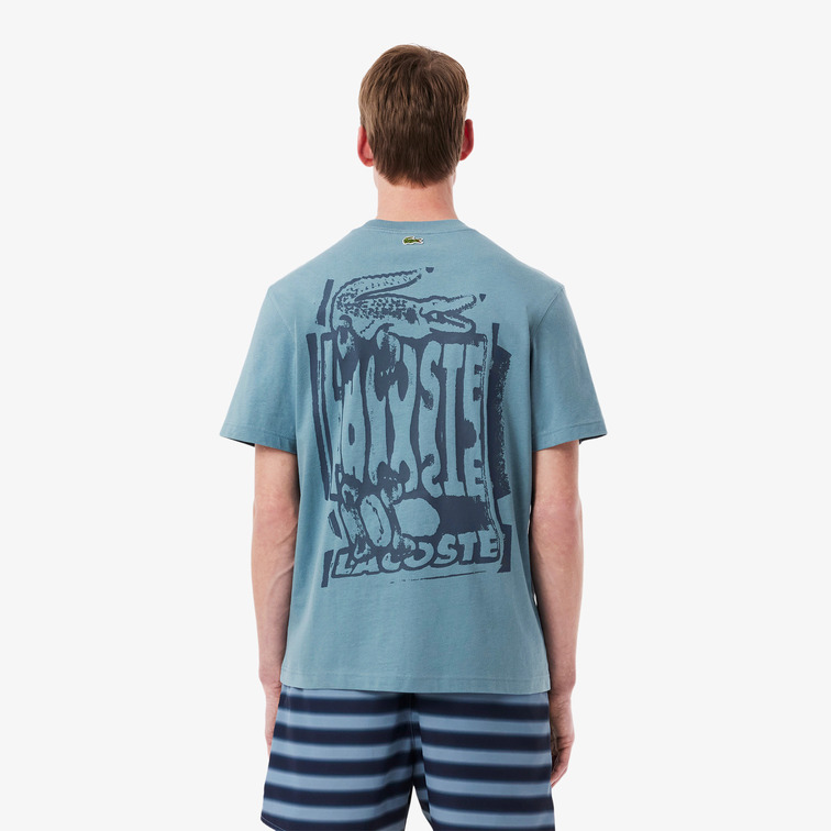 t-shirt homme  lacoste tee-shirt