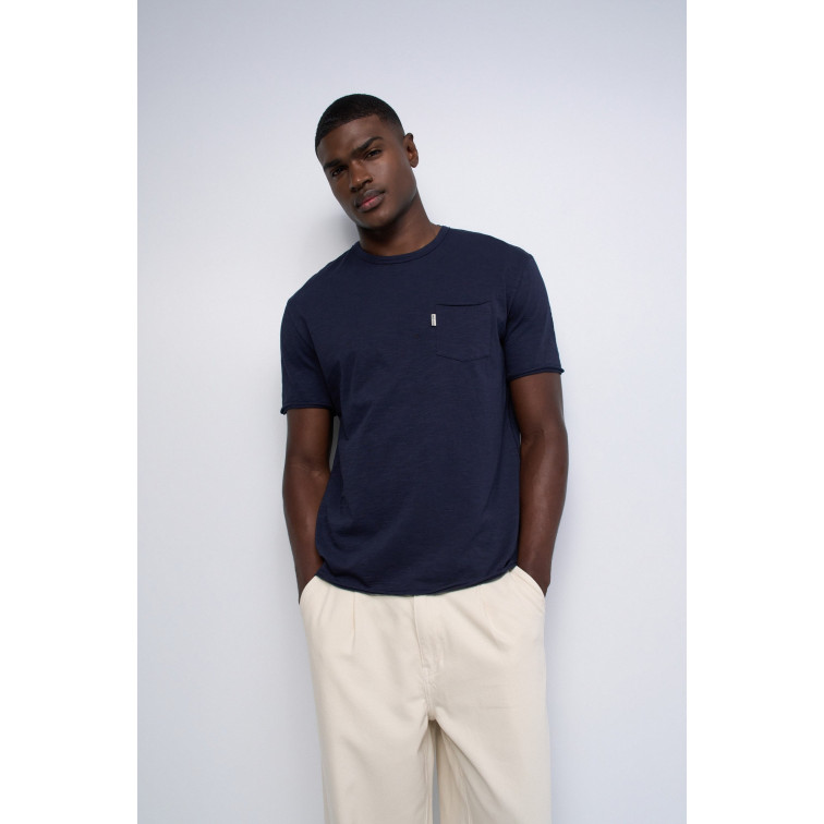 t-shirt homme  salsa jeans t-shirt regular fit slub jerse