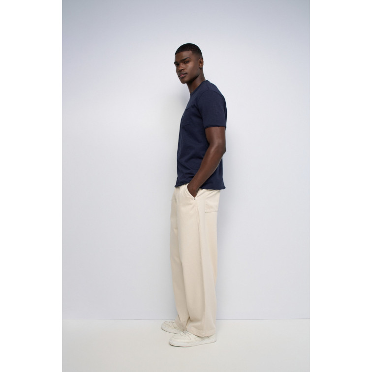 t-shirt homme  salsa jeans t-shirt regular fit slub jerse