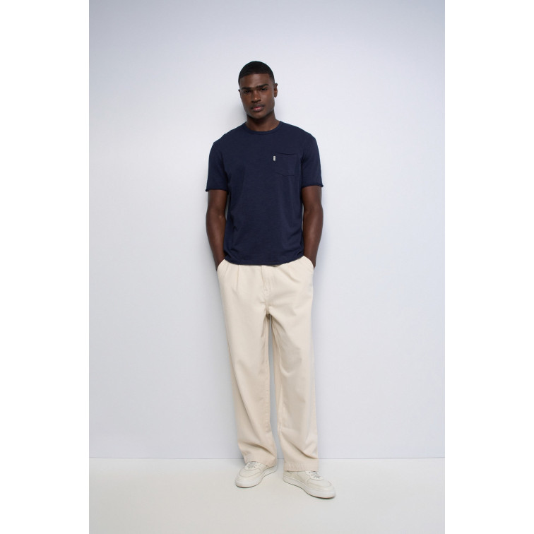 t-shirt homme  salsa jeans t-shirt regular fit slub jerse