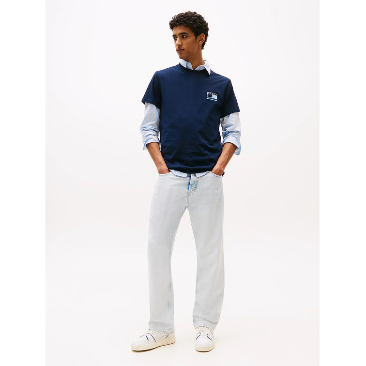 homme tjm slim pop color flag tee ex c1g
