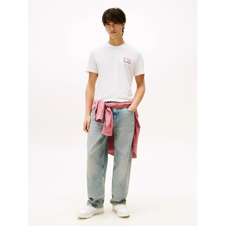 homme tjm slim pop color flag tee ex ybl