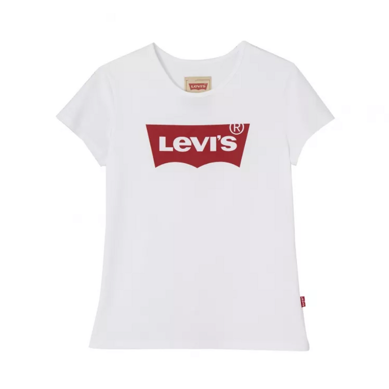 t-shirt fille  levi's junior ss tee nos bat