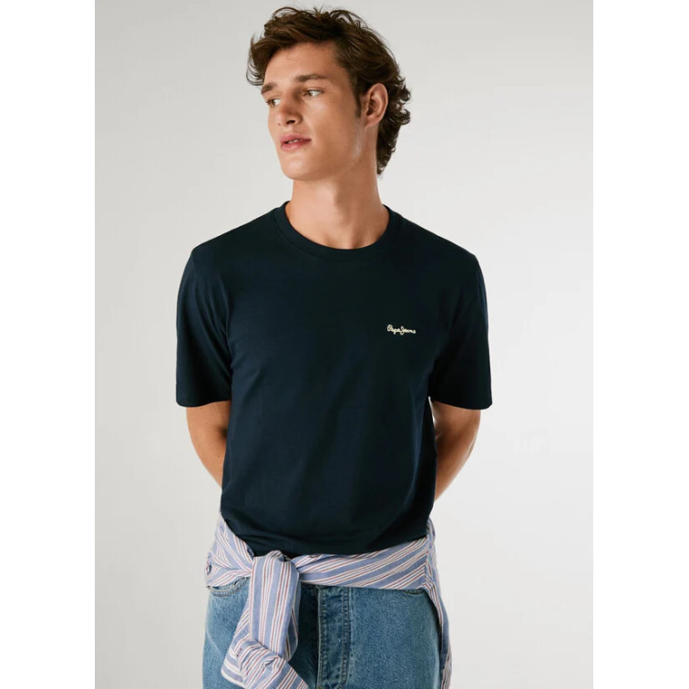t-shirt homme  pepe jeans contrast connor