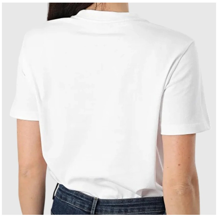 t-shirt femme  calvin klein w ss 20s classic logo tee