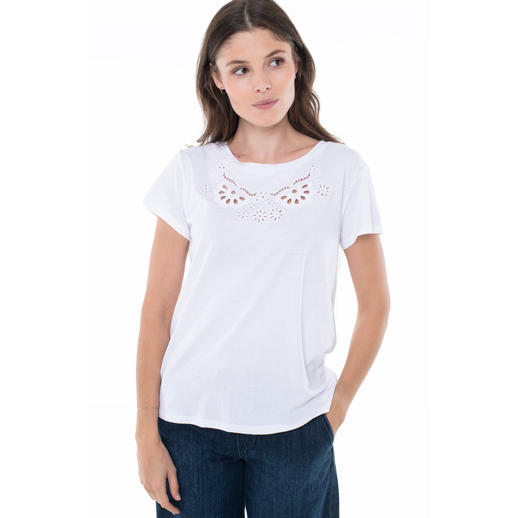 t-shirt femme  pepe jeans amber