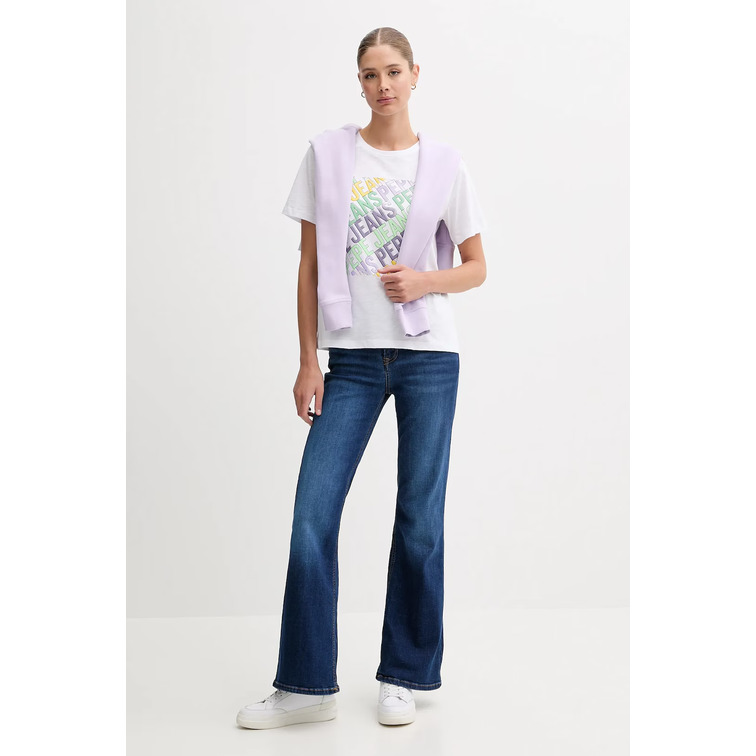 t-shirt femme  pepe jeans amelia