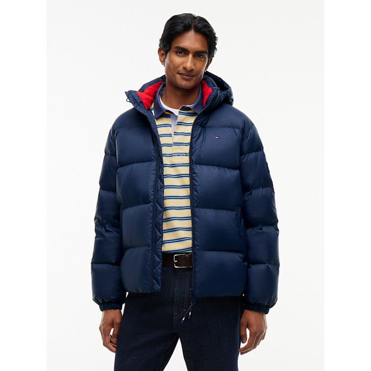 cazadora homme  th tjm essential down jacket ext