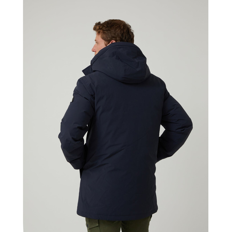 cazadora homme  altonadock manteau azul marino