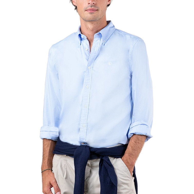 chemise homme  ganso chemise bandera pin point celes