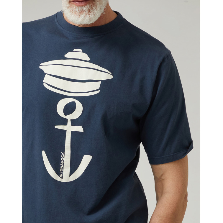 t-shirt homme  altonadock t-shirt azul marino