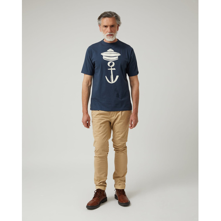 t-shirt homme  altonadock t-shirt azul marino