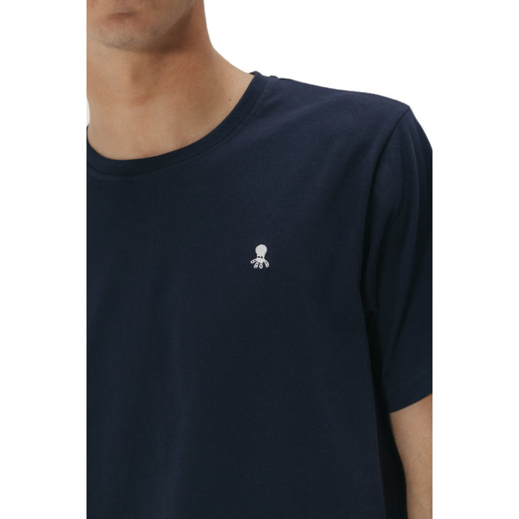 t-shirt homme  el pulpo t-shirt bordado logo contrast