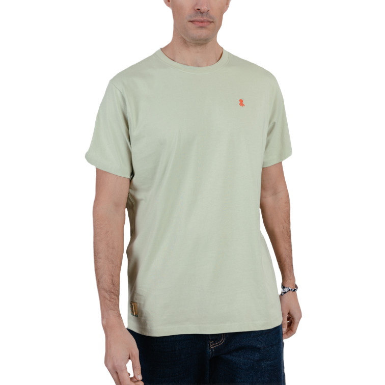 t-shirt homme  el pulpo t-shirt bordado logo contrast